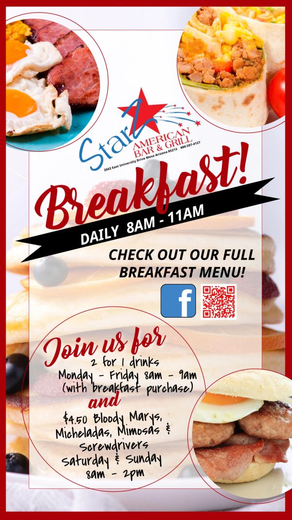 Breakfast special at StarZ