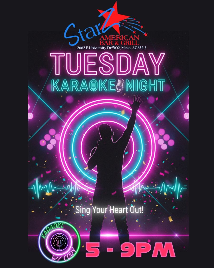 Tuesday karaoke with Cory3