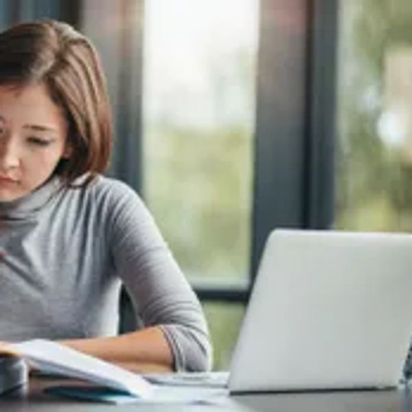 Student preparing for SAT