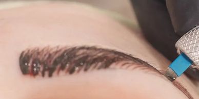 Eyebrow Microblading touchup