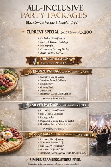 all-inclusive party packages