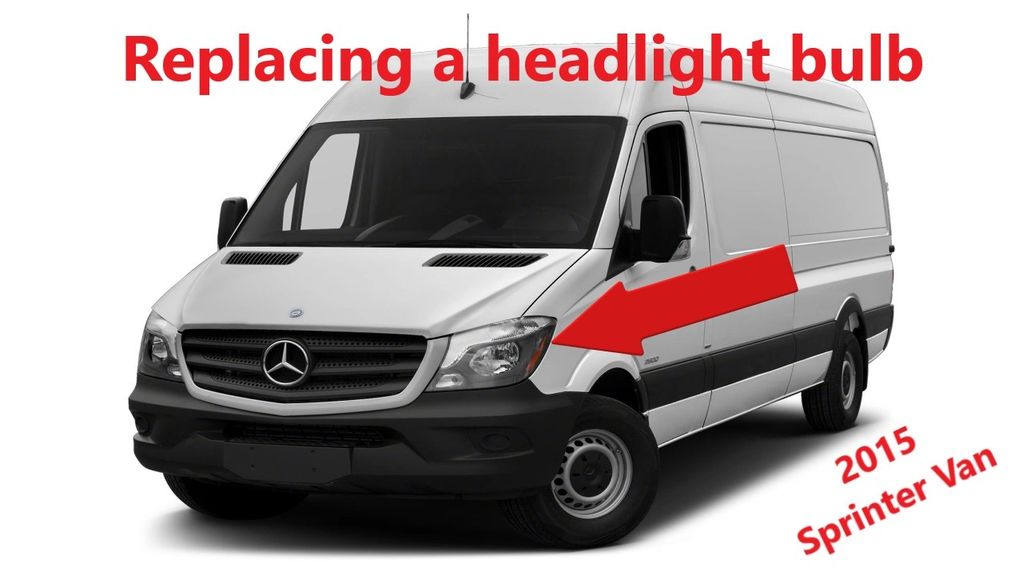 Changing Headlight Bulbs in a 2015 Mercedes Benz Sprinter Van