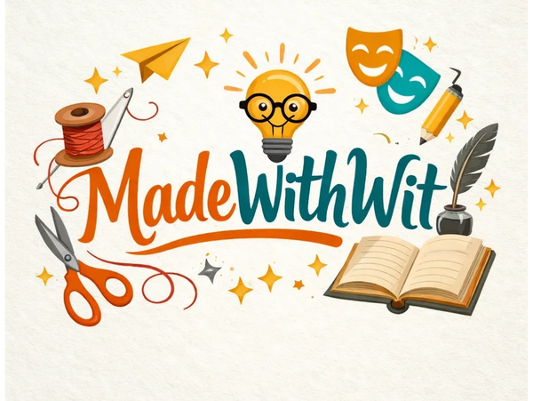 Etsy Store Logo  - The Made With Wit store offers van life merchandise, gifts, and apparel. #vanlife