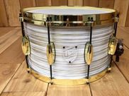 Truth Custom Drum Set Kit Louis Vuitton Wrap Vintage Gold Hardware Mohogany  Shells Truth Drums