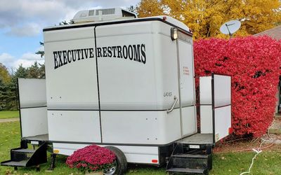 Luxury Restroom Trailer Pride The Portable Toilet Company