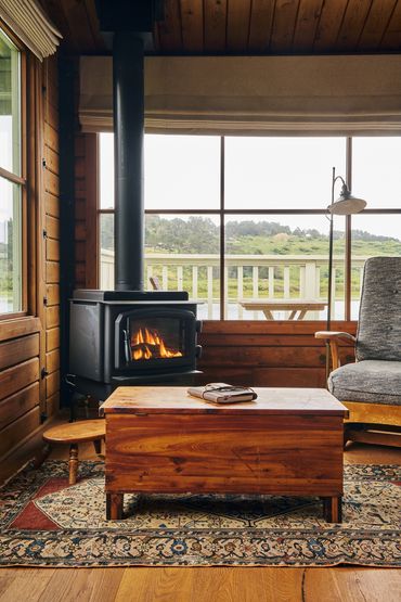 Guest room at Madeira House interior design by Moksa Studio. Photography by Matchull Summers.
