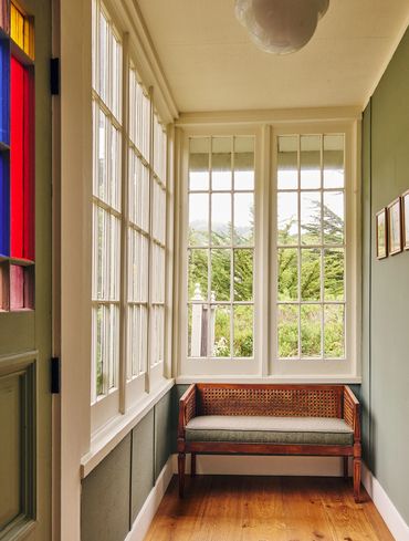 Guest room at Madeira House interior design by Moksa Studio. Photography by Matchull Summers.