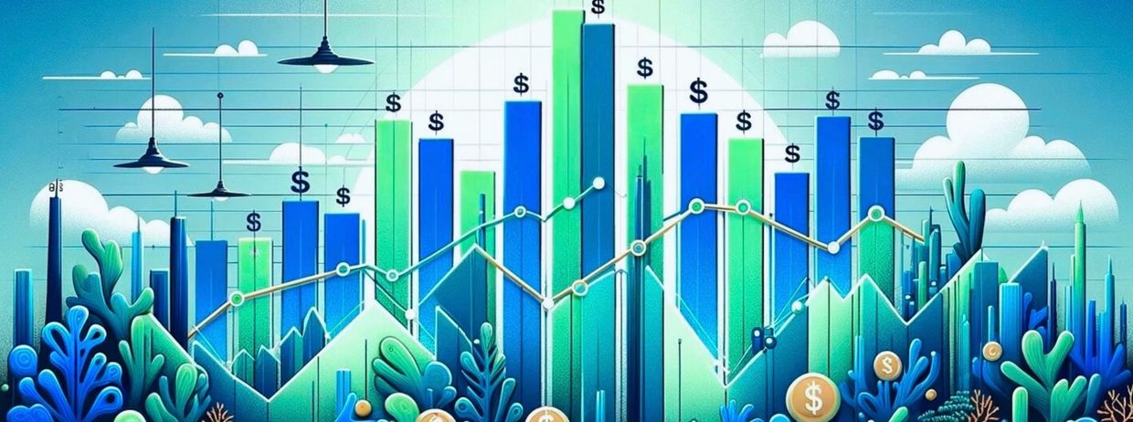 charts under the sea