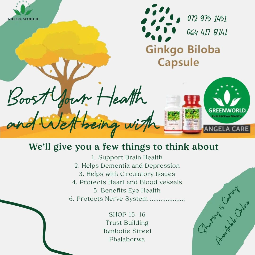 6 Health Benefits of Ginkgo Biloba
