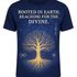 Rooted in Earth. Reaching for the Divine BLUE