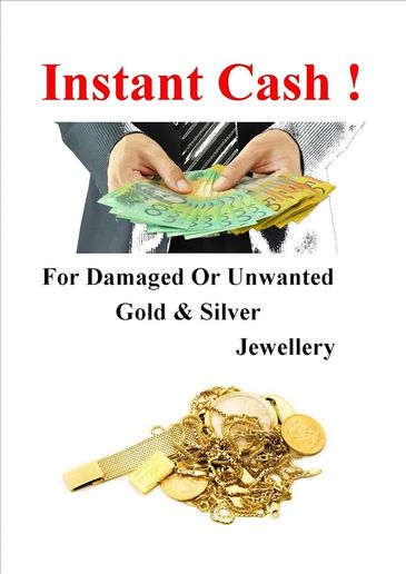 Instant cash for gold jewellery