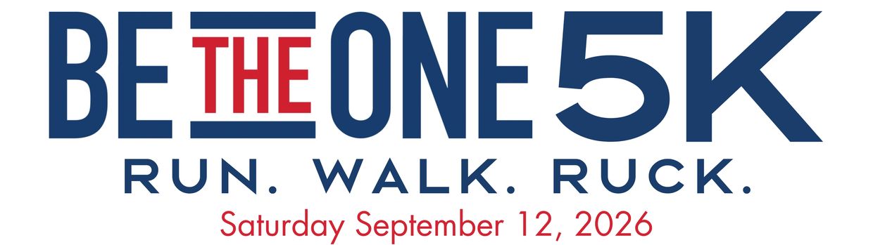 Be The One 5K event on September 12, 2026.