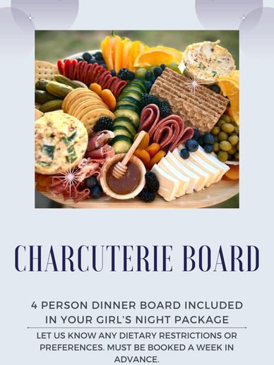 Girls night charcuterie board 