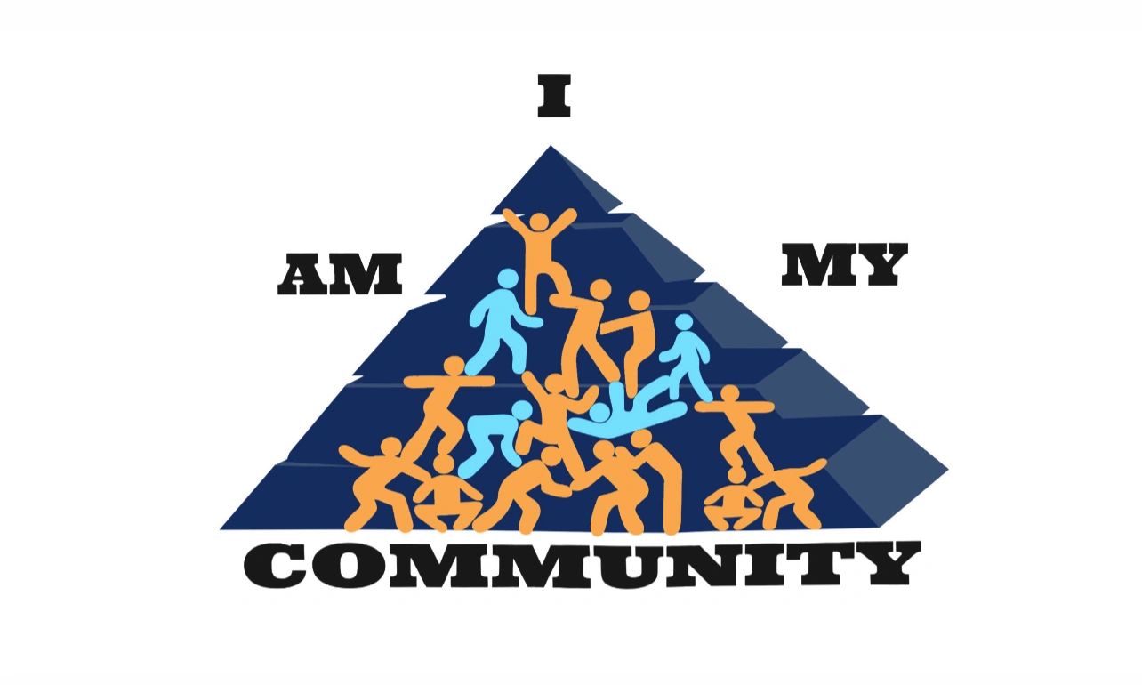 Our Logo represents people helping each other reach higher levels of elevation in life. 