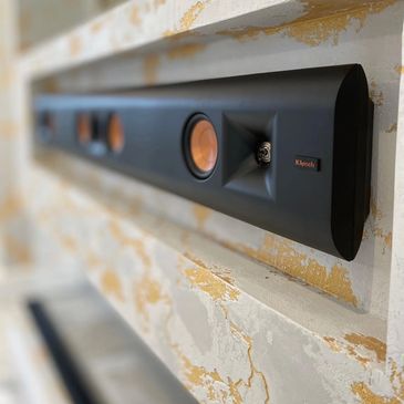 Sound Bars, Media Walls, Man Caves