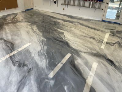 Metallic Epoxy Flooring Fresno