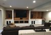 Custom built-ins and entertainment center.  Great Falls, VA