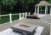 Custom deck w/ Gazebo, hot tub, and firepit.  Stainless steel railings.  Oakton, VA