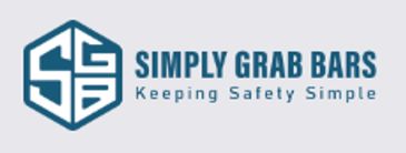 Logo of Simply Grab Bars with tagline 'Keeping Safety Simple'.