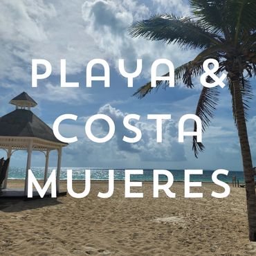 playa mujeres destination wedding, destination wedding in costa mujeres, mexico wedding planner