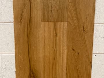 Brushed and Matt lacquered engineered wood flooring 