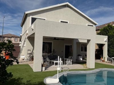 Covered patio addition built by SolidBuilt Shed in Mesa Arizona