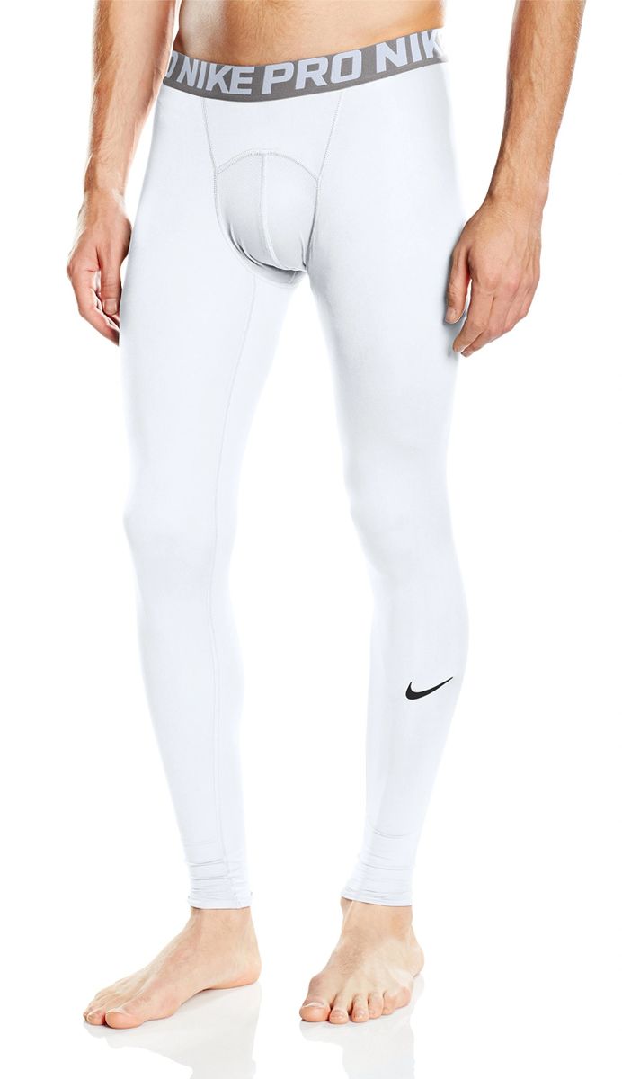 mens white nike tights