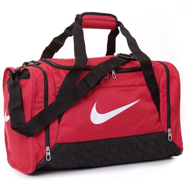 Nike Brasilia 6 Small Duffel Bag Red