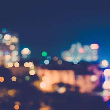 Blur image of a city