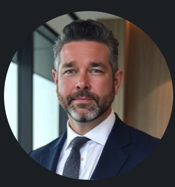 Professional man in suit and tie.