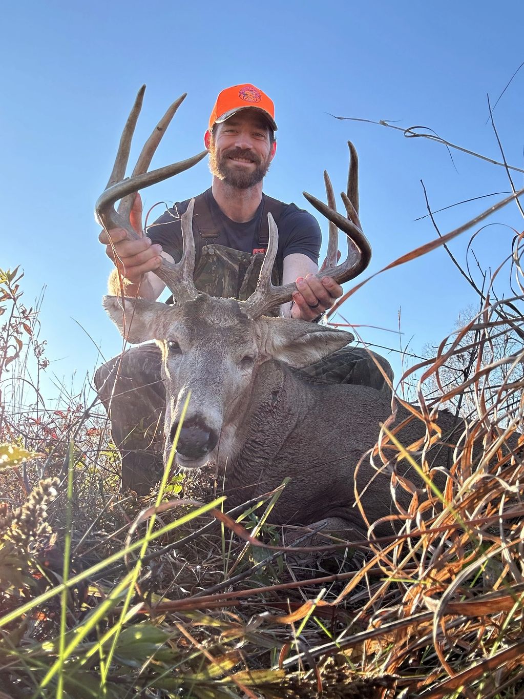 Taran's first buck on NTSC property.