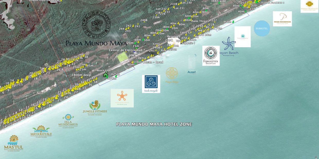 Playa Mundo Maya development master plan