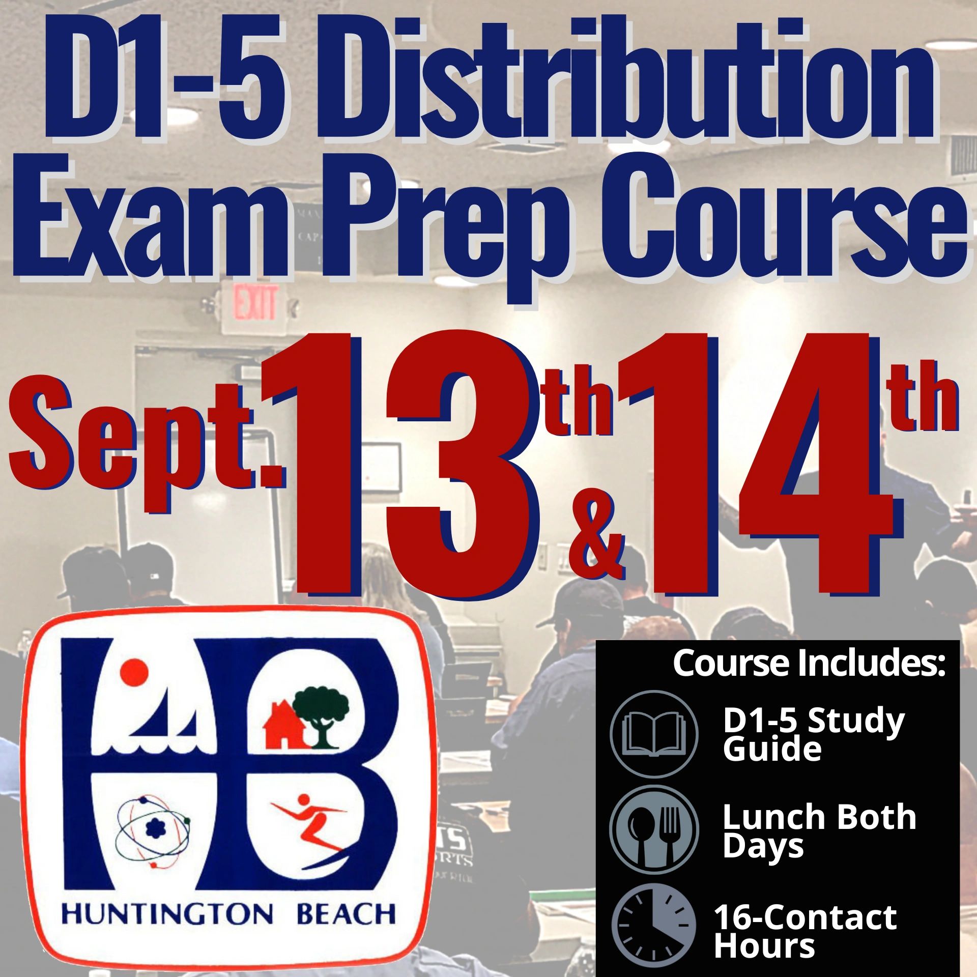 2Day Distribution Exam Prep Course City of Huntington Beach