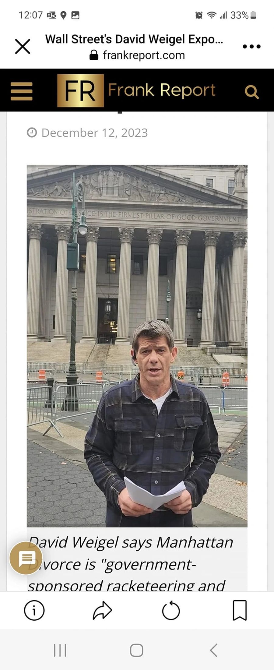 Family Court Fraud Warrior Project story image