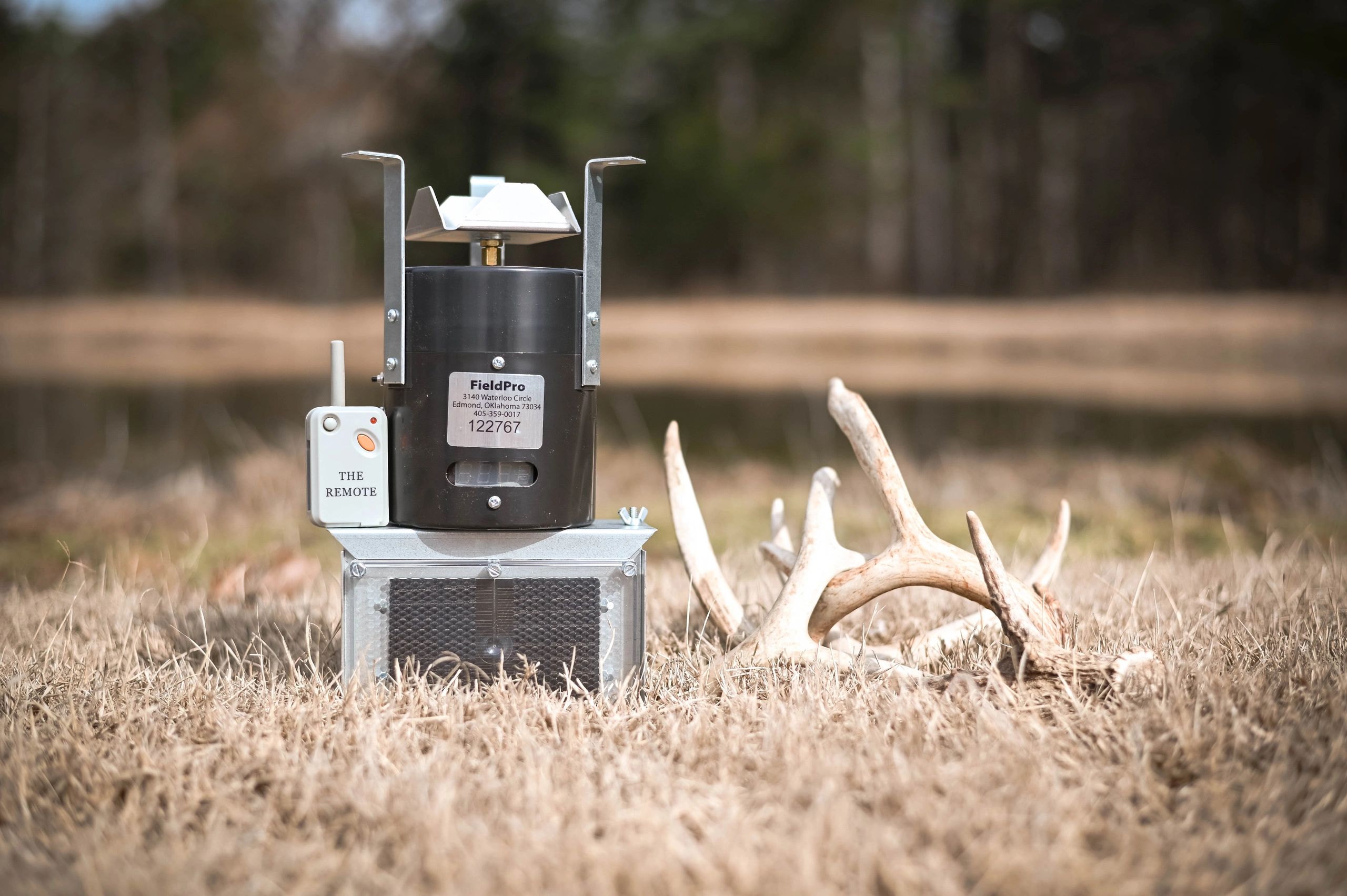FieldPro Feeders Deer Feeders, Outdoors, Automatic Deer Feeder