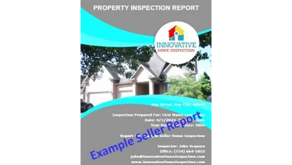 Download Sample Home Inspection Report Innovative Home Inspection Canton MI 48187
