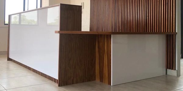 Reception desk