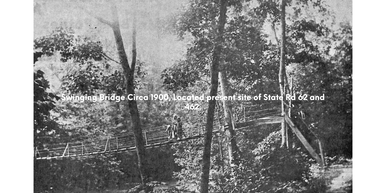 Swinging Bridge circa 1900
