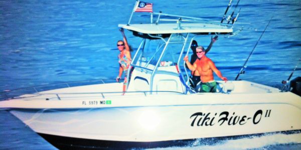 Tiki Five-O boating