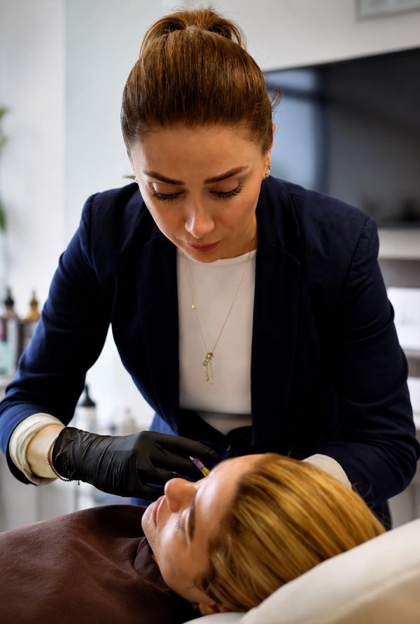 Expert anti-wrinkle injection treatment at Nggreenskin Aesthetic Clinic in Knightsbridge London.
