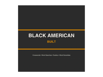 Black American Built Book.