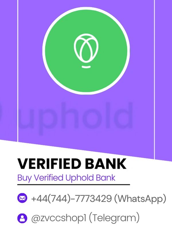 Buy verified Uphold account 
with All documents & Replacement Warranty