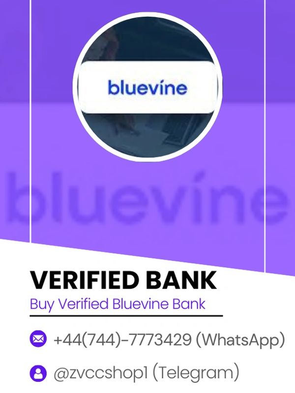 Buy verified bluevine bank account
Bluevine 