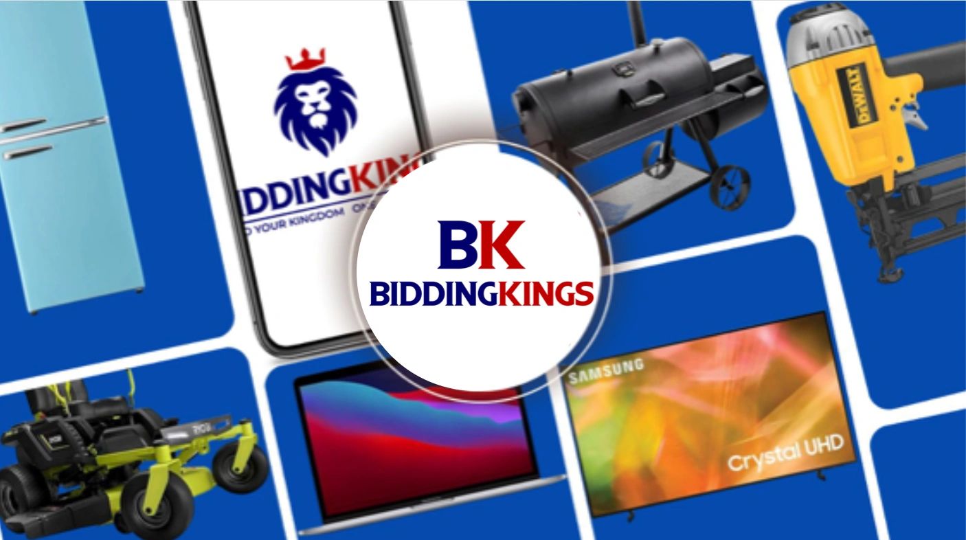 Electronics, Household Goods, Online Auction - Bidding Kings