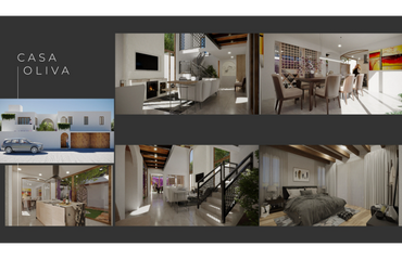 Modern and elegant Casa Oliva with spacious interiors and stylish decor.