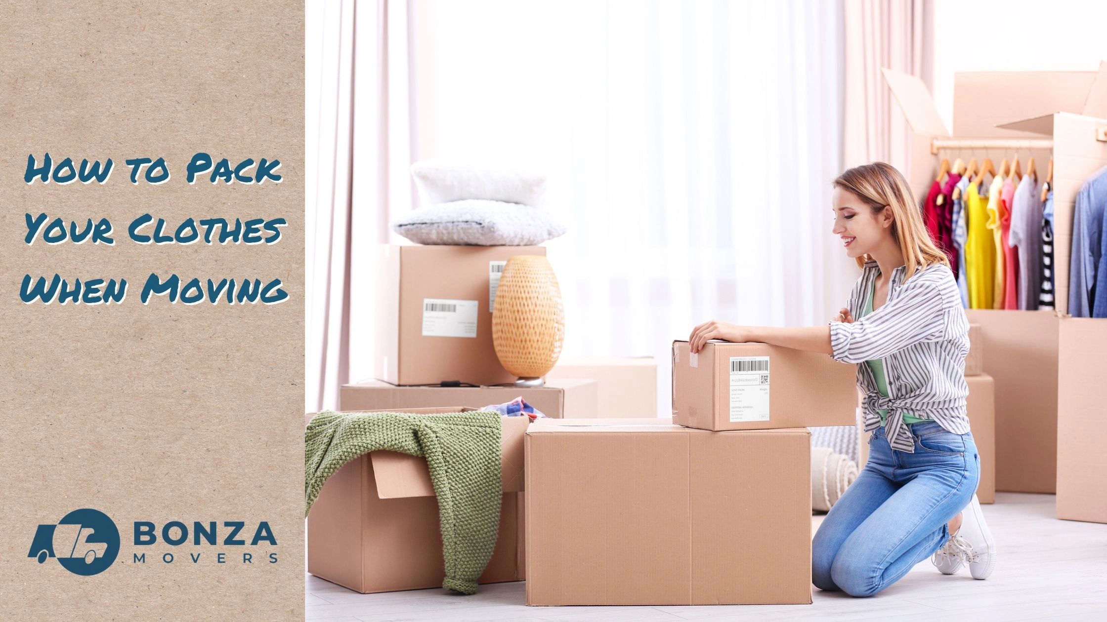 How to Pack Clothes for Moving