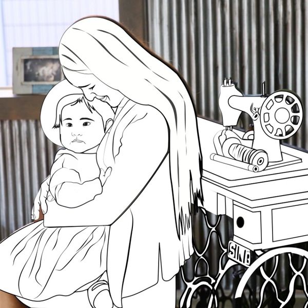Una fotografía de una madre con su hija que ilustra la crianza respetuosa y confiable.
