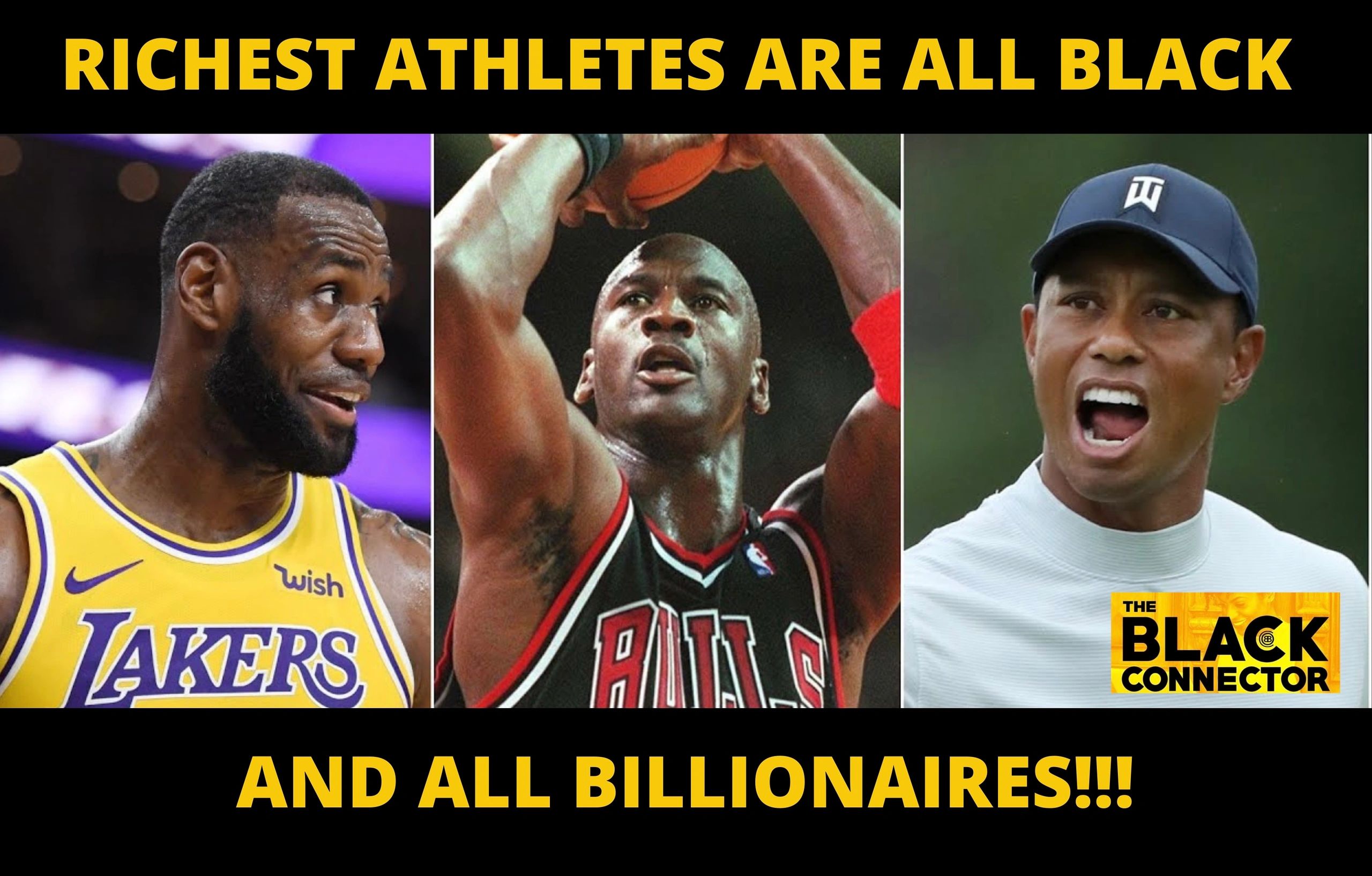 Major! TIGER joins MICHAEL JORDAN, LEBRON as BILLIONAIRE Athletes
