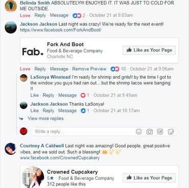 Vendor testimonials