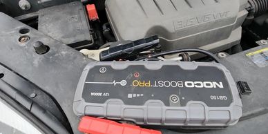 Jump start battery